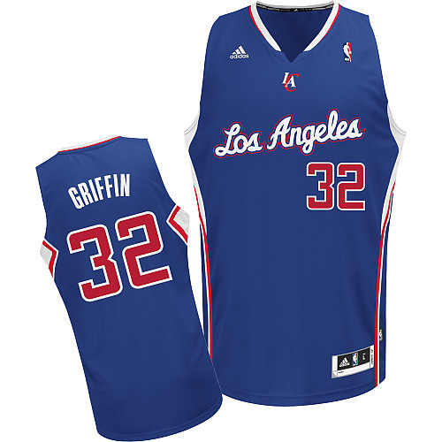  NBA Los Angeles Clippers 32 Blake Griffin New Revolution 30 Swingman Blue Jersey New for 2012 2013 Season